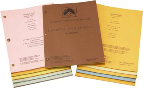 Laverne & Shirley Television Script Collection.... | Heritage