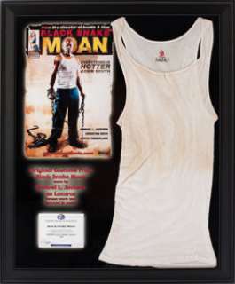 Samuel L. Jackson Black Snake Moan Costume Tank Top Framed Display.... | Heritage