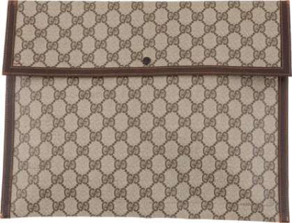 A Walter Matthau Gucci Document Case, 1979.