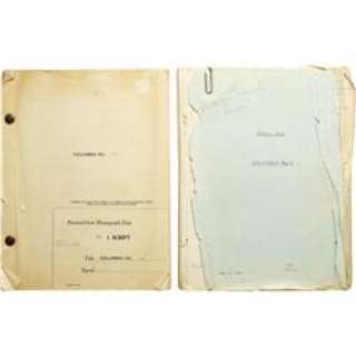 Lot 22025 - Marian Marsh "Crime and Punishment" Scripts