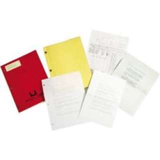 Lot 22175 - Roy Thinnes Scripts - "Family Plot"/"Hindenburg"