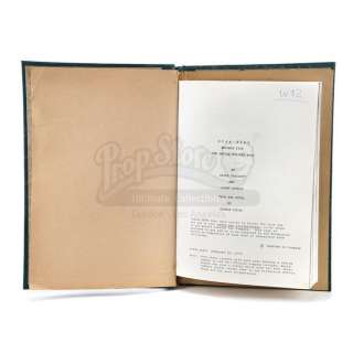 STAR WARS - EP V - THE EMPIRE STRIKES BACK (1980) - Lot 301 - Carrie Fisher‘s Heavily Annotated, Leather-Bound Fifth Draft Script