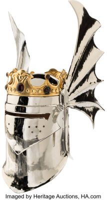The Crusades (Paramount, 1935), Henry Wilcoxon "King Richard the Lionheart" Winged Helmet with Crown. | Heritage