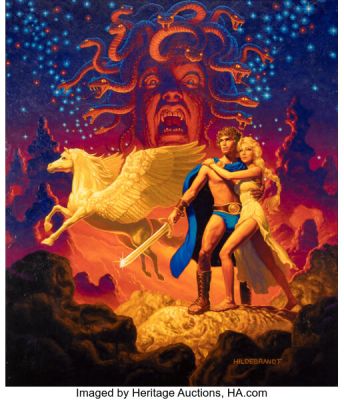 Clash of the Titans (Orion, 1981), Brothers Hildebrandt Final Key Movie Poster Art. | Heritage
