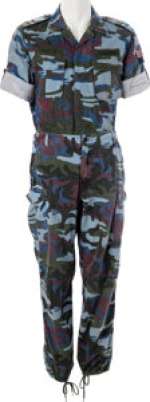 Street Fighter (Universal, 1994), Jean-Claude Van Damme "Colonel William F. Guile" Camo Shirt and Pants.