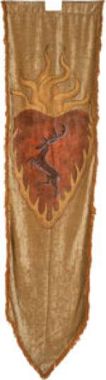 Stannis Baratheon (Stephen Dillane) Banner Displays from Game of Thrones (HBO® Original 2011-2019). (Total: 2 Items)