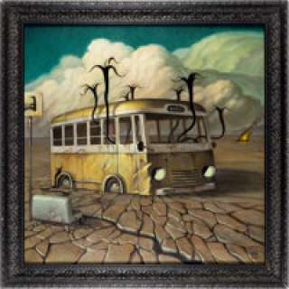 Martin Wittfooth - "The Western Express" Painting Original Art (2007). | Heritage