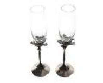 Grimm - Lot 843 - Monroe‘s Birthday Champagne Glass Set - 1 of 2