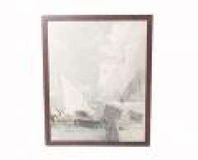 Grimm - Lot 71 - Nick & Adalind‘s Loft Sailboat Watercolor