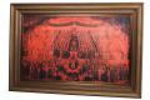 True Blood - Lot 1480 - King Russell‘s Red Painting
