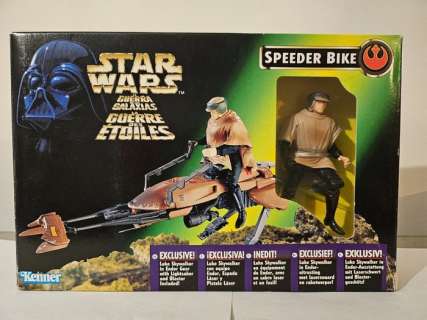 Star Wars: Battle For Endor | Star Wars: Battle for Endor - luke skywalker . speeder bike - Hasbro | Catawiki