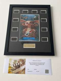 Gremlins Film Cell Display | Gremlins Film Cell Display - Zach Galligan, Phoebe Cates, Corey Feldman | Catawiki