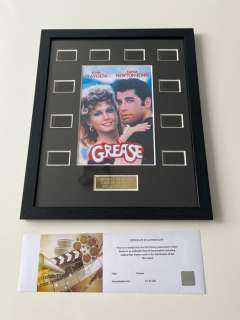 Grease Film Cell Display | Grease Film Cell Display - John Travolta, Olivia Newton-John | Catawiki