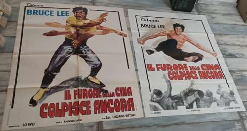 Bruce Lee The Big Boss Original Italian Panel 1971 different style | Catawiki