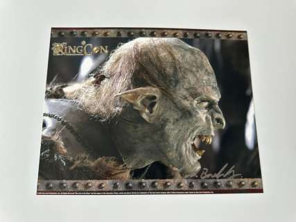 Lord of the Rings - Signed by Jed Brophy | Catawiki