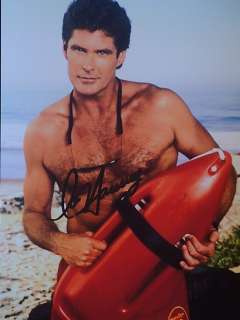 Baywatch - David Hasselhoff (Mitch Buchannon) - Signed in person | Catawiki