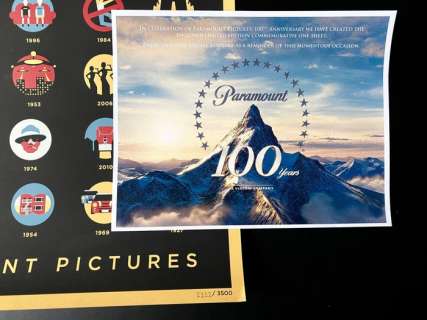 Paramount Pictures - Collector « 100 YEARS OF PARAMOUNT PICTURES » | Catawiki