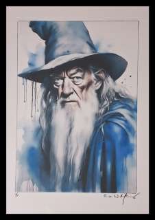 Gandalf (The Lord of the Rings) - watercolor edition by Emma Wildfang - Large size | Catawiki