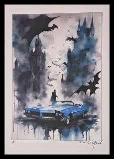 Batman - watercolor edition by Emma Wildfang - Large size | Catawiki