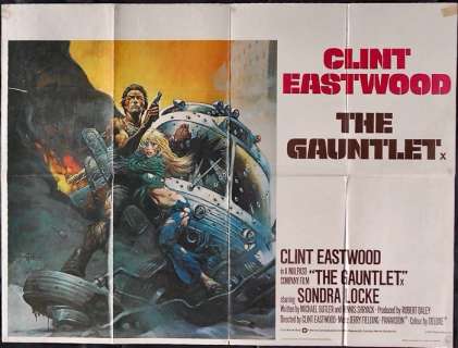 Frank Frazetta - THE GAUNTLET Clint Eastwood | Catawiki
