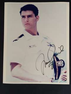 Top Gun - Signed by Tom Cruise (Pete "Maverick" Mitchell) - with Letter of Authenticity - Photo, Autograph | Catawiki