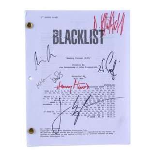 BLACKLIST, THE (T.V. SERIES, 2013-2022) - Lot 748 - Cast-Autographed "Smokey Putnum (No. 30)" Bound Script