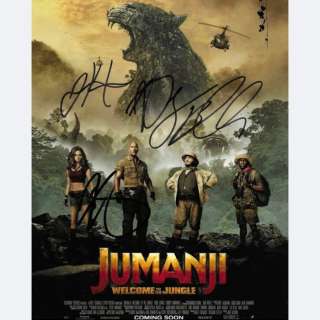 Jumanji - Signed By Jack Black (Professor Sheldon), Kevin Hart (Franklin) and Jake Kasdan (Director) | Catawiki
