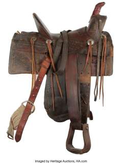 Brad Pitt "Tristan" saddle from Legends of the Fall....