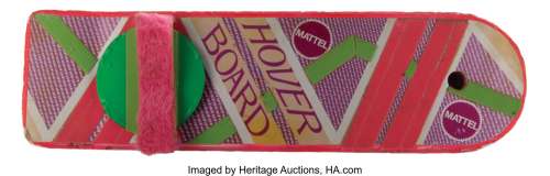 Michael J. Fox "Marty McFly" hero Mattel Hoverboard from Back to the Future II....