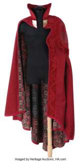 Benedict Cumberbatch "Doctor Strange" recreation "Cloak of Levitation" signed by key cast members from Avengers: Infinity War...