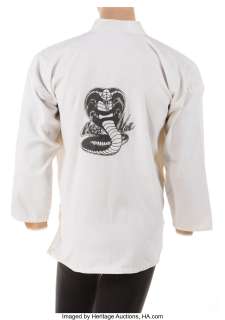 "Cobra Kai" gi jacket from The Karate Kid....