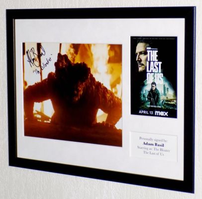 The Last of Us - Adam Basil (The Bloater) Premium Framed, signed, Certificate of Authenticity | Catawiki