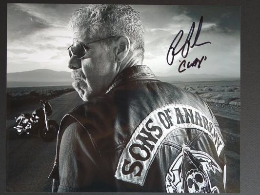 Sons of Anarchy - Signed by Ron Perlman, with Letter of Authenticity - Photo, Autograph | Catawiki