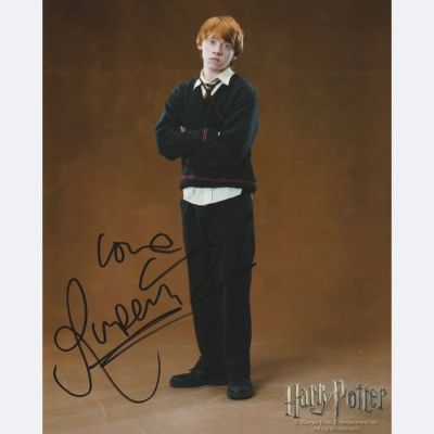 Harry Potter - Signed by Rupert Grint (Ron Weasley) | Catawiki