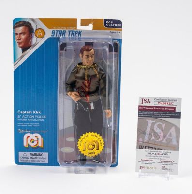 Star Trek - William Shatner - Captain Kirk - Action Figure – Cert. Jsa - Mego | Catawiki