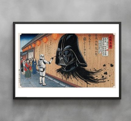 Star Wars - The Artist of the Empire - Star Wars - Signed and Numeroted 10/10 - Sato Hageshi | Catawiki