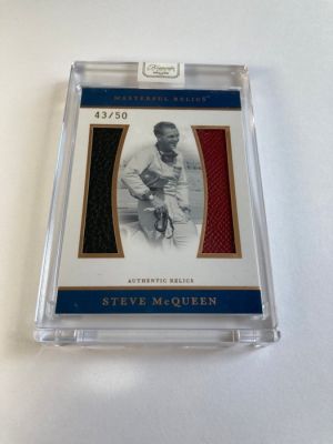 The Bullit - Steve McQueen #132 - Authentic Relic 43/50 - Trading Card - Licensed | Catawiki
