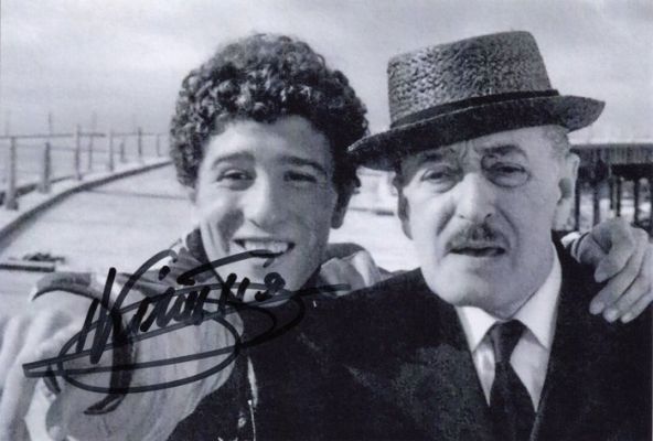 Lotto di 3 Fotografie Autografate: Ninetto Davoli - Nando Paone - Monica Guerritore | Catawiki