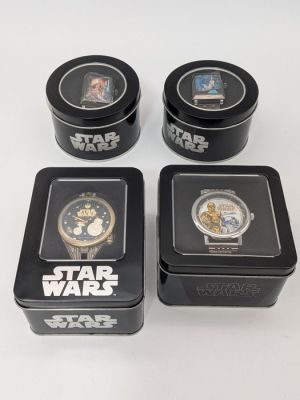 Star Wars - Vintage Timepiece Collection — SEGA Wristwatches & Millennium Falcon Pocket Watch | Catawiki