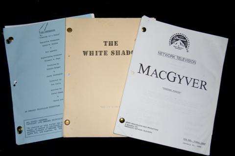 Lot 718 - The Jefferson‘s, MacGyver and The White Shadow Teleplays