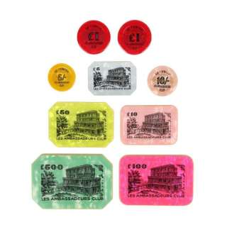 JAMES BOND: DR. NO (1962) - Lot 1239 - Le Cercle Casino Chip Collection