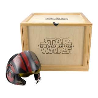 STAR WARS: THE FORCE AWAKENS (2015) - Lot 1646 - Propshop Poe Dameron X-wing Helmet Replica