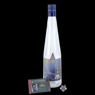 The Expanse (2015-2022) - Lot 2 - Amos Burton‘s (Wes Chatham) Canterbury Badge and Devil Pin with Booze Bottle