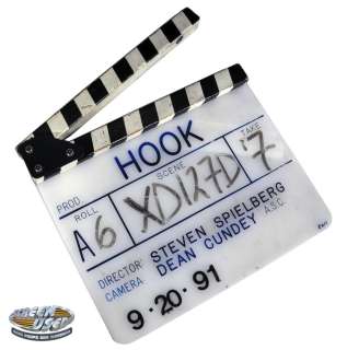Original production clapperboard from Hook | ScreenUsed