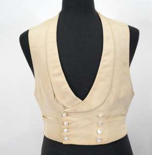 Clark Gable Vintage Grosgrain Vest W/MGM Label and COA | GWS Auctions