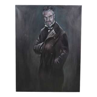 SCARY MOVIE 2 (2001) - Lot #1330 : Screen-Matched Hand-Painted Hugh Kane (Richard Moll) Painting