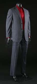 Dexter | S2 E02: WAITING TO EXHALE - Brian Moser’s (Christian Camargo) Suit and Red Dress Shirt | Propstore