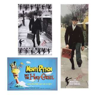 Monty Python | The Terry Gilliam Collection: Three Posters Autographed by Terry Gilliam | Propstore