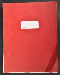 ESTATE OF DAVE PROWSE - EQUUS - ORIGINAL SCREENPLAY SCRIPT | Auctioneum Ltd