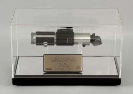 Star Wars Episode III Revenge of The Sith - Master Replicas Yoda Lightsaber SW-133, limited edition… | Ewbank’s